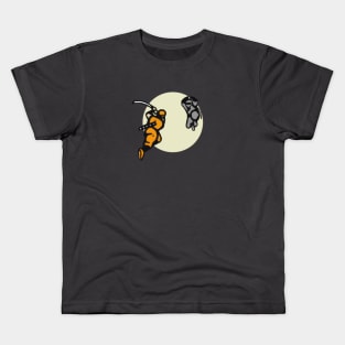 NINJA POWER - Moonlit Duel Kids T-Shirt